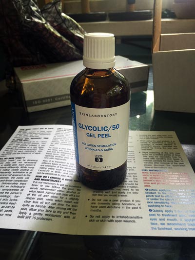 Skin Laboratory's 50% Glycolic Acid Peel